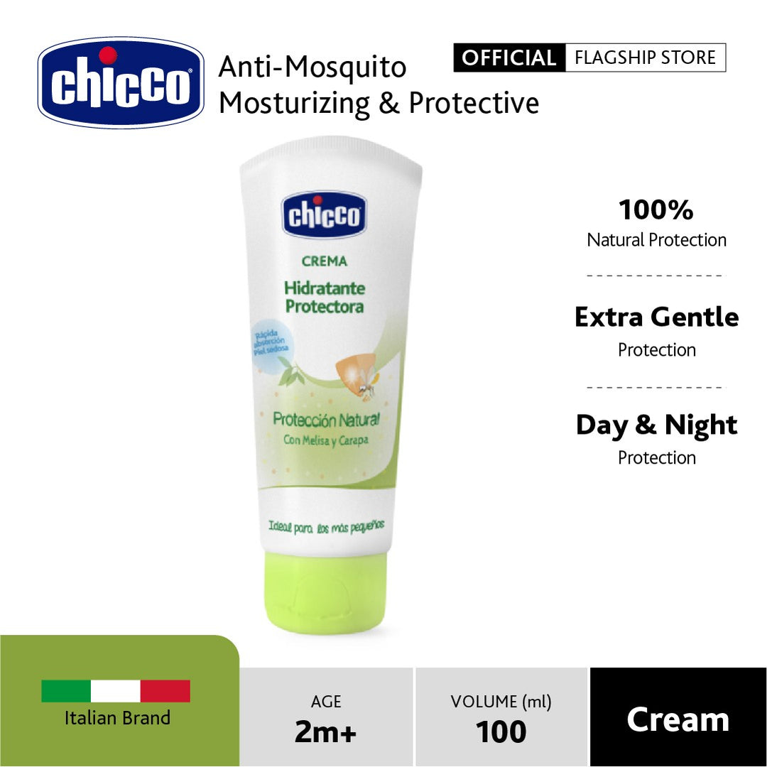 CHICCO MOSQUITOS CREMA HIDRATANTE PROTECTORA 100 ML.