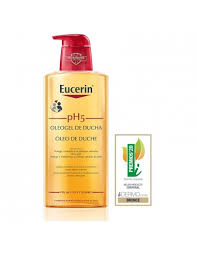 EUCERIN OLEOGEL DE DUCHA PIEL SENSIBLE PH-5 1 L.