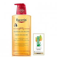 EUCERIN OLEOGEL DE DUCHA PIEL SENSIBLE PH-5 1 L.