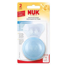 NUK PEZONERA SILICONA REDONDA PACK 2 UNIDADES