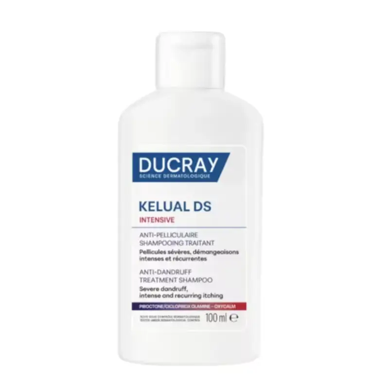 DUCRAY KELUAL DS CHAMPU INTENSIVE 100 ML. CASPA SEVERA CON PICOR