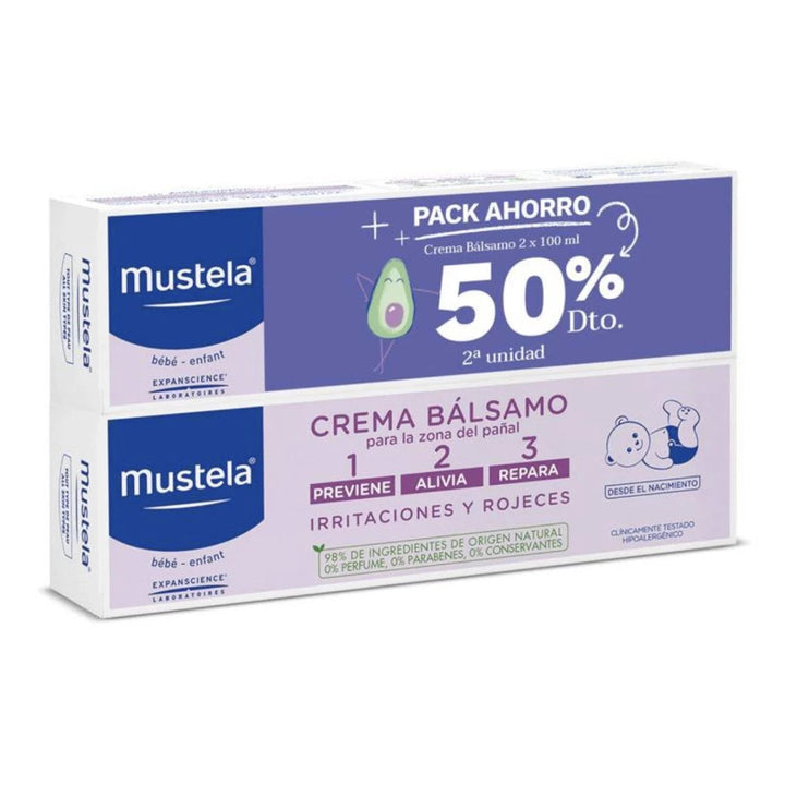 Crema Bálsamo es un cuidado completo para la zona del pañal,se aplica en cada cambio de pañal desde el nacimiento.