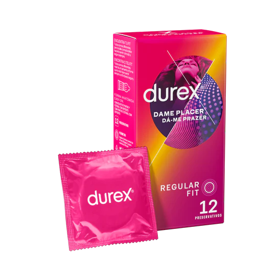Sus puntos y estrías crean una experiencia sexual más intensa para ti y tu pareja. Preservativo de látex de caucho natural Easy-on.