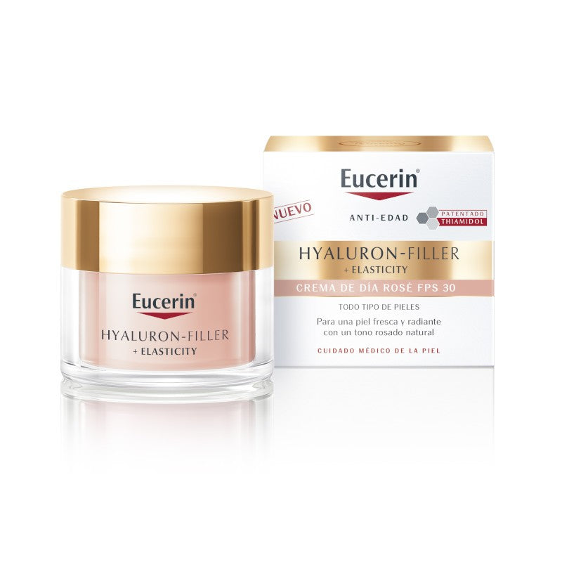 EUCERIN HYALURON FILLER+ ELASTICITY DIA ROSE SPF30 50 ML.