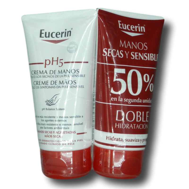 EUCERIN CREMA MANOS DUPLO PH5