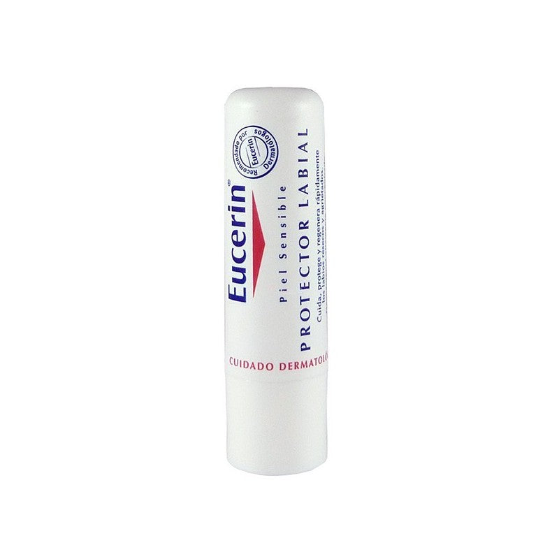 Eucerin Protector Labial se ha formulado especialmente para labios secos, ásperos y sensibles.