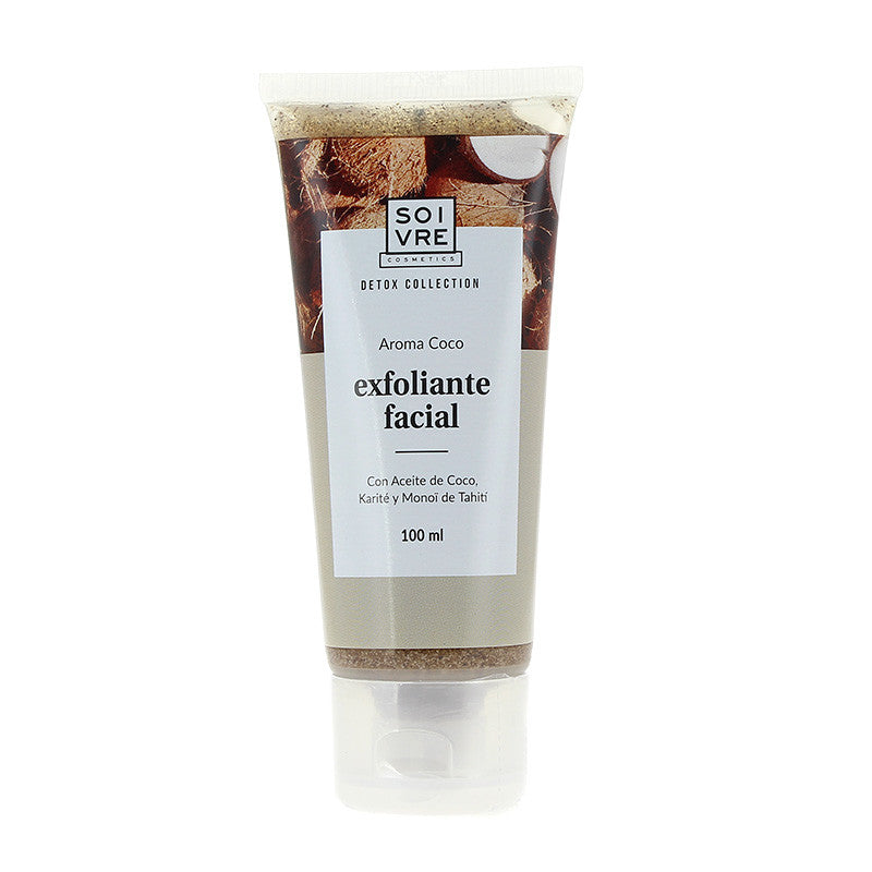 SOIVRE EXFOLIANTE FACIAL COCO 100 ML.