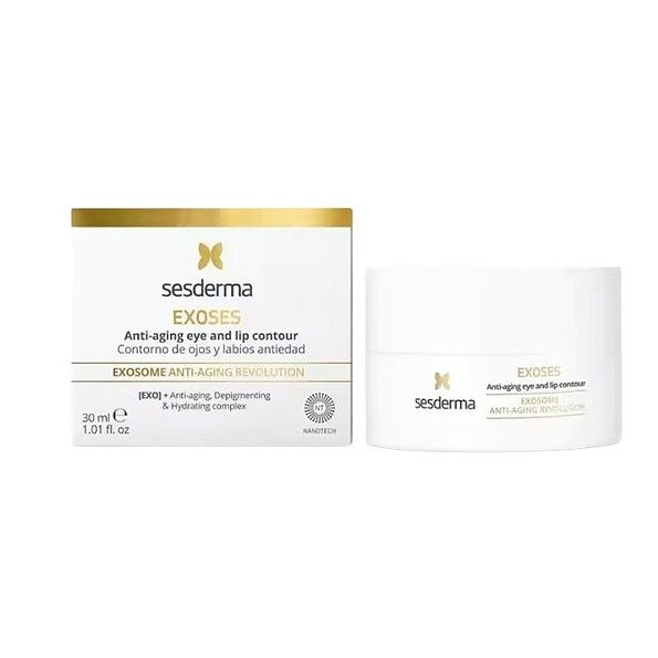 Su fórmula combina exosomas con complejos antiedad, despigmentantes e hidratantes para ayudar a mejorar la apariencia de arrugas, líneas de expresión, bolsas y ojeras.