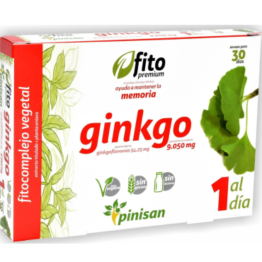 GINKGO BILOBA PINISAN 30 CAPSULAS