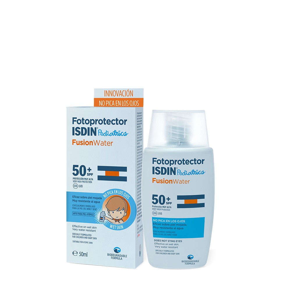 ISDIN SOLAR PEDIATRICO FUSION WATER SPF50 50 ML.