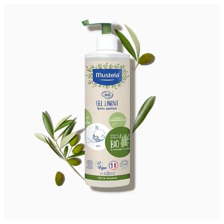 MUSTELA BIO GEL CHAMPU 400 ML.