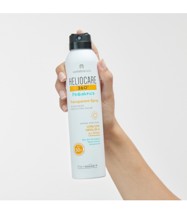 HELIOCARE 360 PEDIATRICS SPRAY TRANSPARENTE SPF 50 200 ML