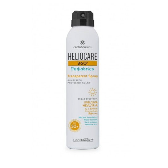 HELIOCARE 360 PEDIATRICS SPRAY TRANSPARENTE SPF 50 200 ML