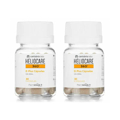 HELIOCARE 360º D PLUS ORAL DUPLO 2ª UND. AL 40% DTO.