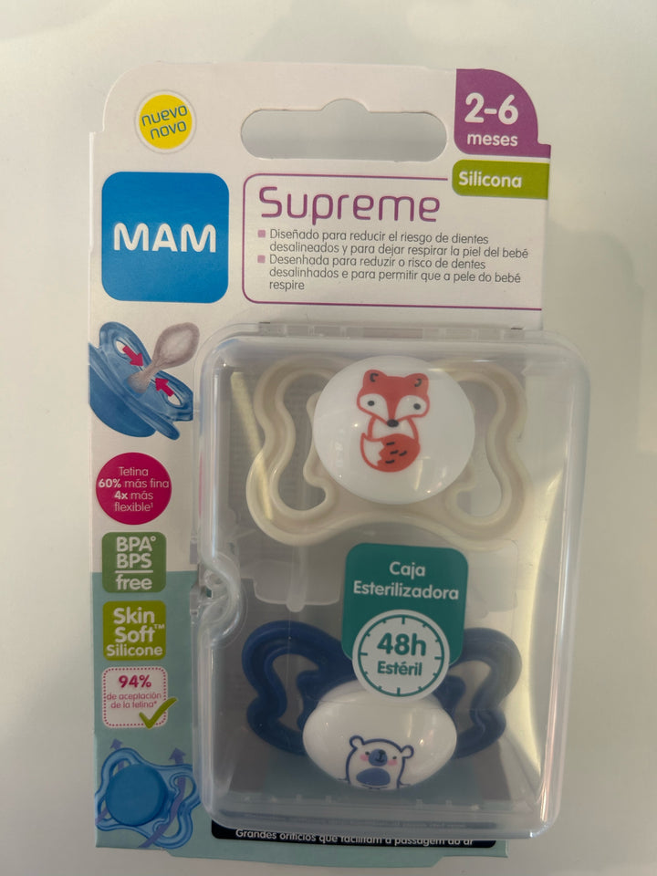 MAM CHUPETE SUPREME 2-6 M DUPLO