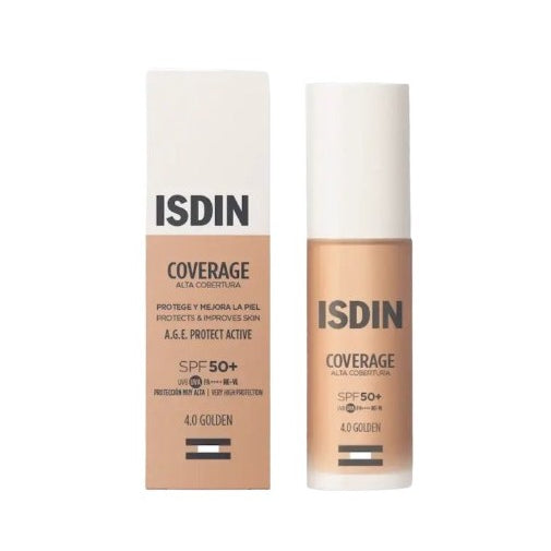 ISDIN COVERAGE FOTOPROTECTOR FACIAL CON MAQUILLAJE Nº 3