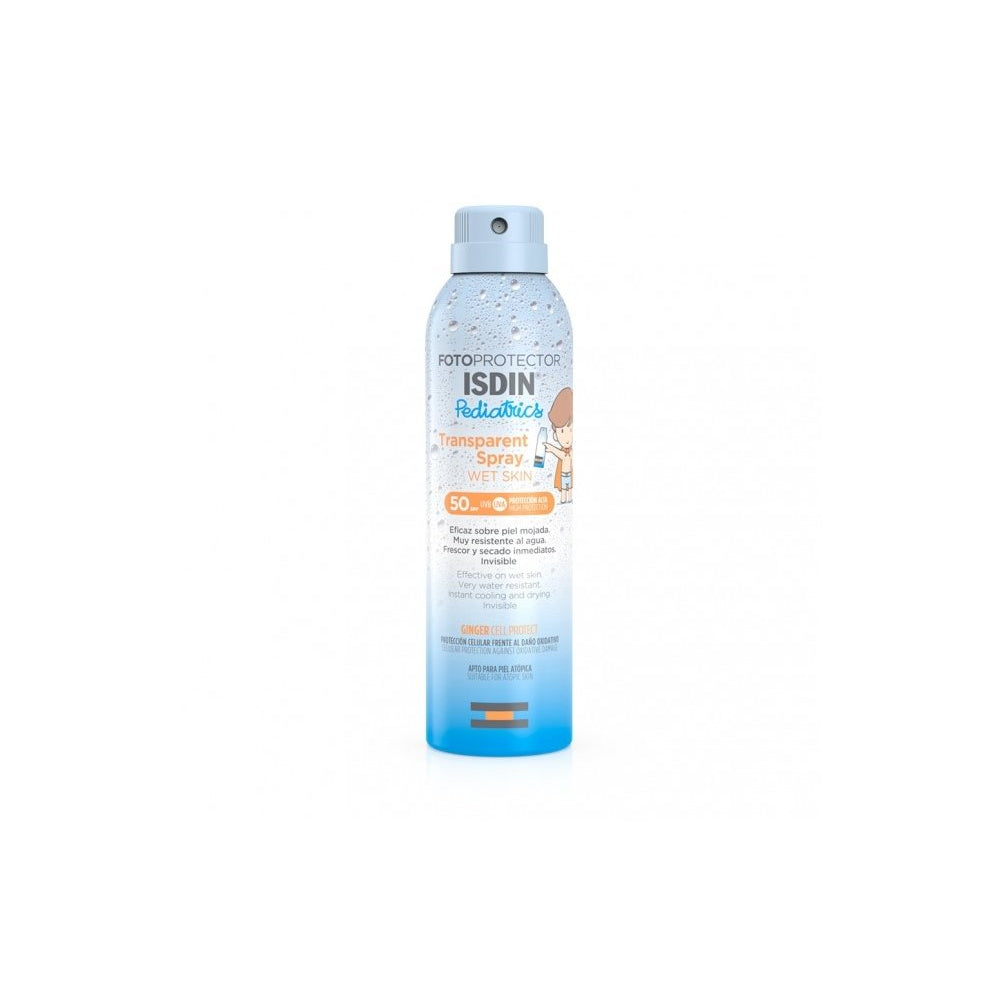 ISDIN FOTOPROTECTOR PEDIATRICS TRANSPARENTE SPRAY SPF50 250 ML.