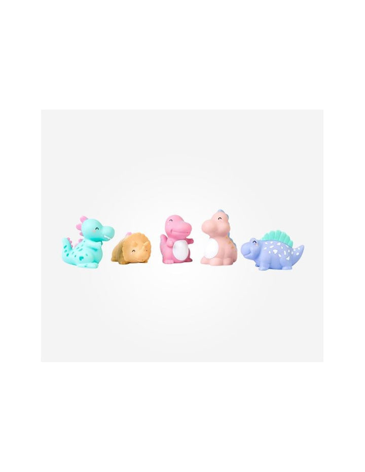 SARO JUGUETES DE BAÑO 5 HAPPY DINOS DE COLORES