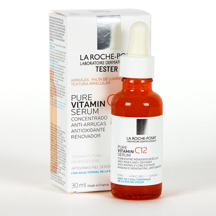 LA ROCHE POSAY PURE VITAMIN C12 SERUM CONCENTRADO ANTIARRUGAS ANTIOXIDANTE 30 ML