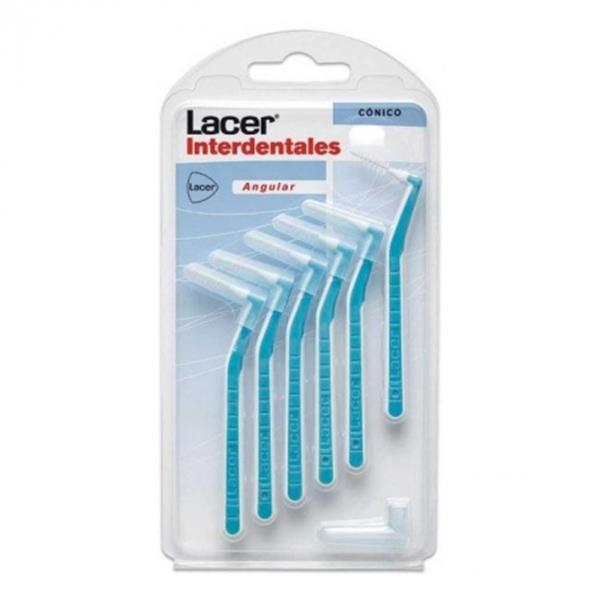 LACER INTERDENTAL CONICO ANGULAR AZUL