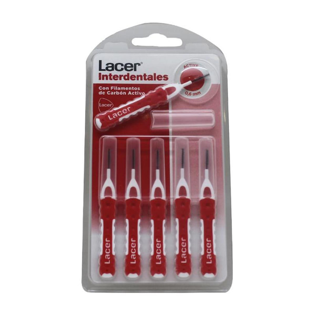 LACER INTERDENTAL ROJO RECTO EXTRAFINO