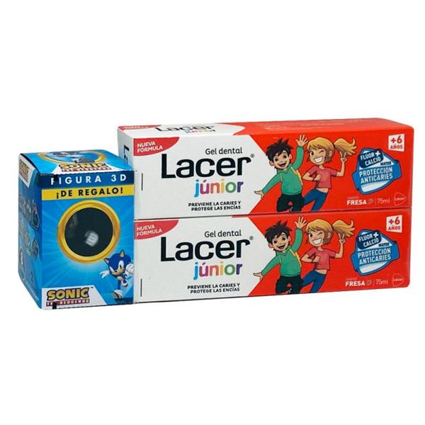 LACER GEL JUNIOR DUPLO+REGALO