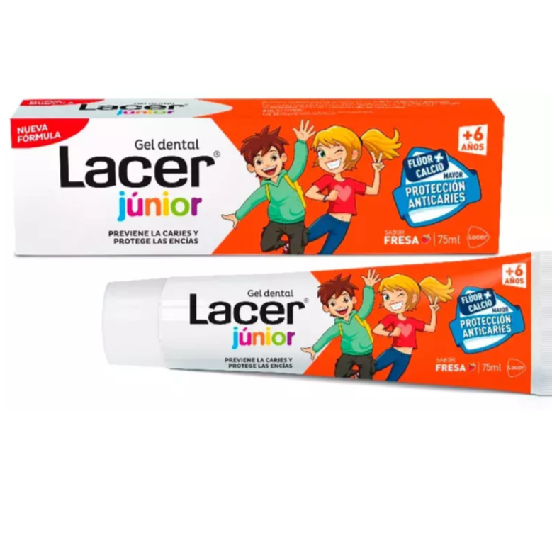 LACER JUNIOR GEL DENTAL 75 ML.