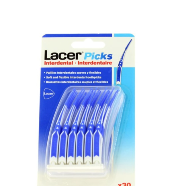 LACER PALILLO INTERDENTAL 30 UND.