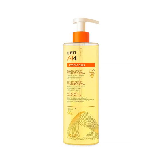 ¿Tu piel necesita un cuidado especial durante la ducha? Descubre LETI AT-4 Gel de Ducha Oleoso, un producto diseñado para la higiene diaria de las pieles secas, sensibles y con tendencia atópica.