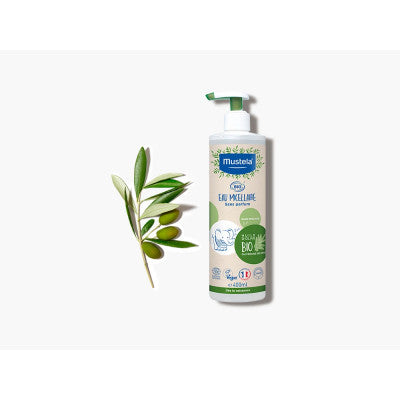 MUSTELA BIO AGUA MICELAR 400 ML.