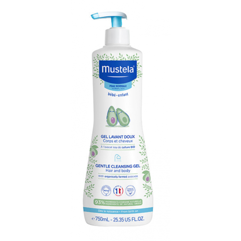 MUSTELA GEL LAVANTE 750 ML.