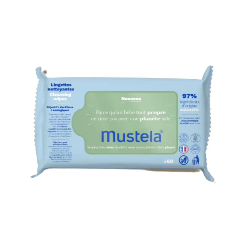 MUSTELA TOALLITAS BIO 60 UND