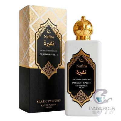 AGUA DE PERFUMES ARABES NAFIRA FRASCO 100 ML.