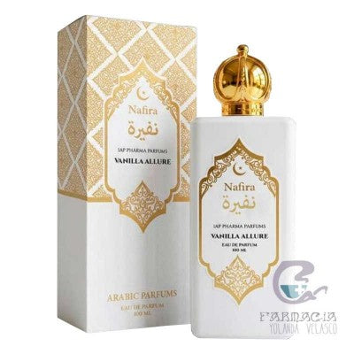 AGUA DE PERFUMES ARABES NAFIRA FRASCO 100 ML.