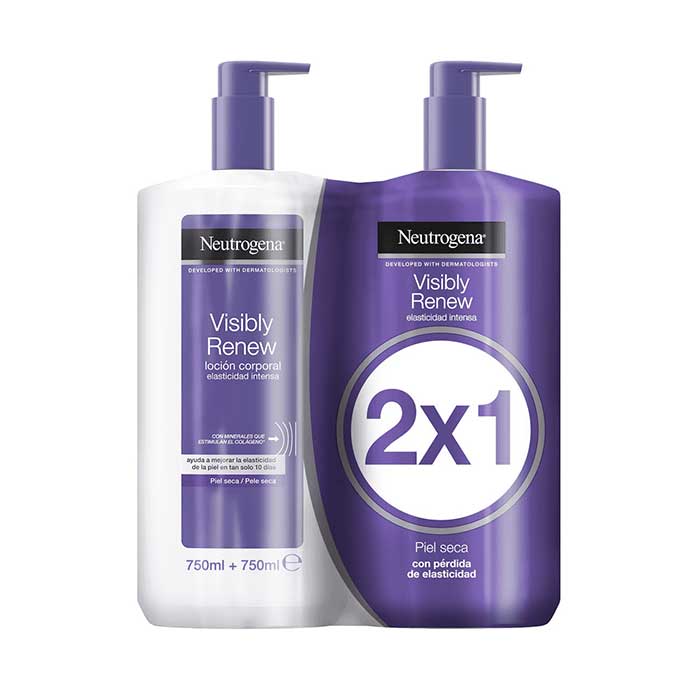 NEUTROGENA 2X1 LOCION ELASICIDAD INTENSA 750 ML