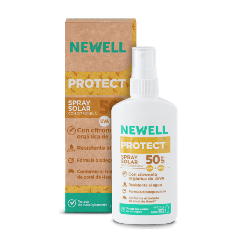 NEWELL SPRAY SOLAR SPF50 CON CITRONELA