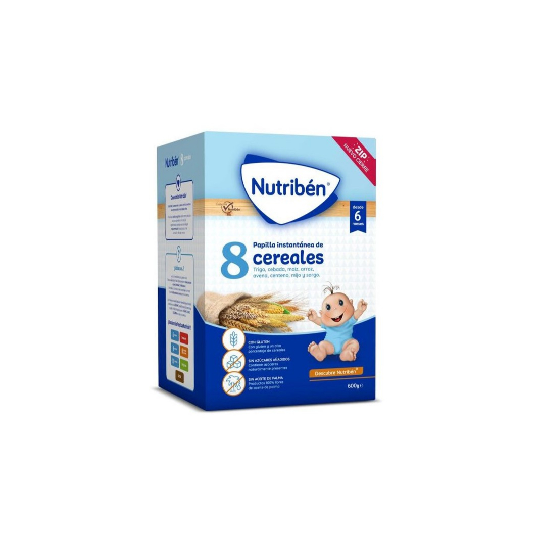 NUTRIBEN 8 CEREALES 600 GR.