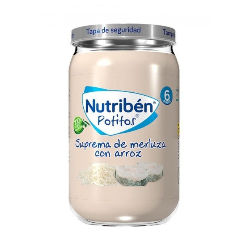 NUTRIBEN 235G ARROZ CON MERLUZA