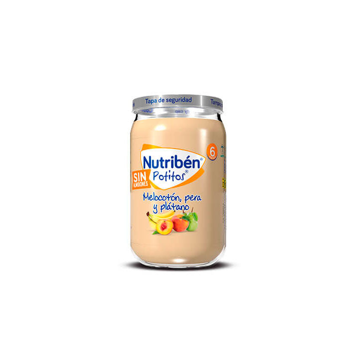 NUTRIBEN 235G MELOCOTON, PERA Y PLATANO