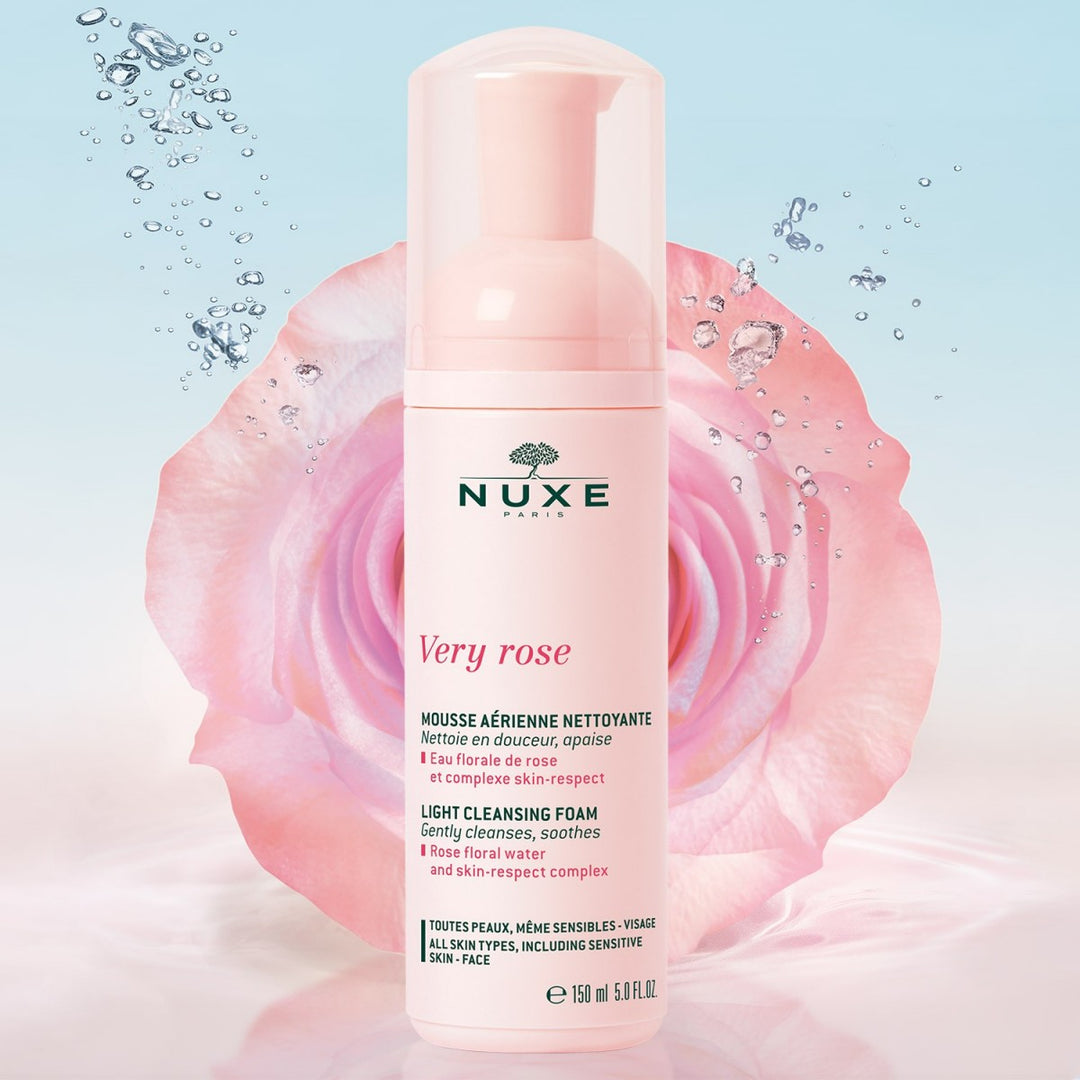 NUXE MOUSSE LIMPIADOR SUAVE VERY ROSE 150ML