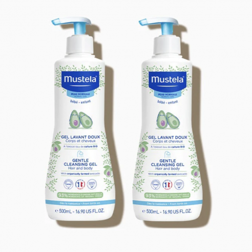 MUSTELA GEL LAVANTE DUPLO 500 ML