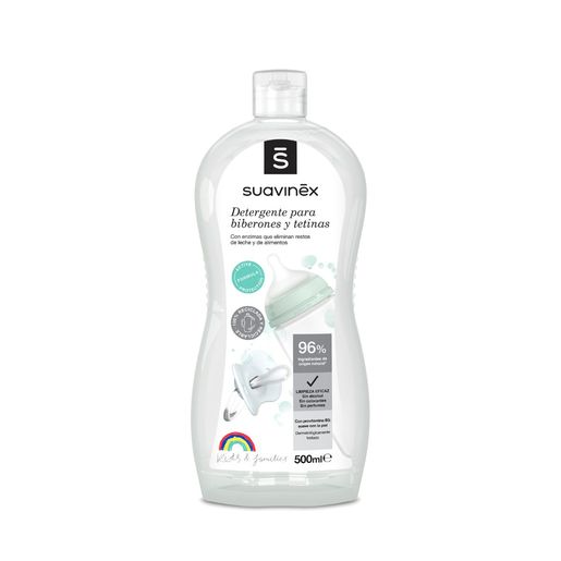 SUAVINEX DETERGENTE BIBERONES 500ML