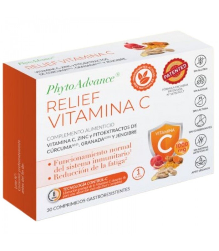 RELIEF VITAMINA C 30 COMPRIMIDOS