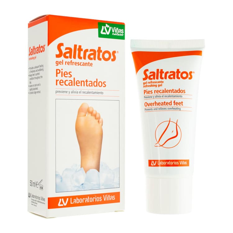 SALTRATOS GEL REFRESCANTE PIES RECALENTADOS 50ML