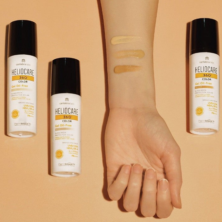 HELIOCARE 360º GEL COLOR BRONZE INTENSE SPF50 50 ML.