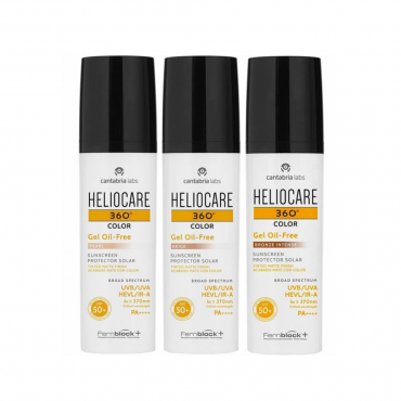 HELIOCARE 360º GEL COLOR BRONZE INTENSE SPF50 50 ML.