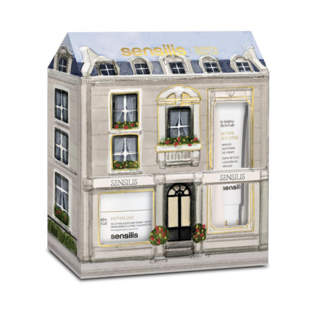  pack antiedad de la marca Sensilis diseñado para combatir los signos del envejecimiento en pieles con tendencia a rojeces.