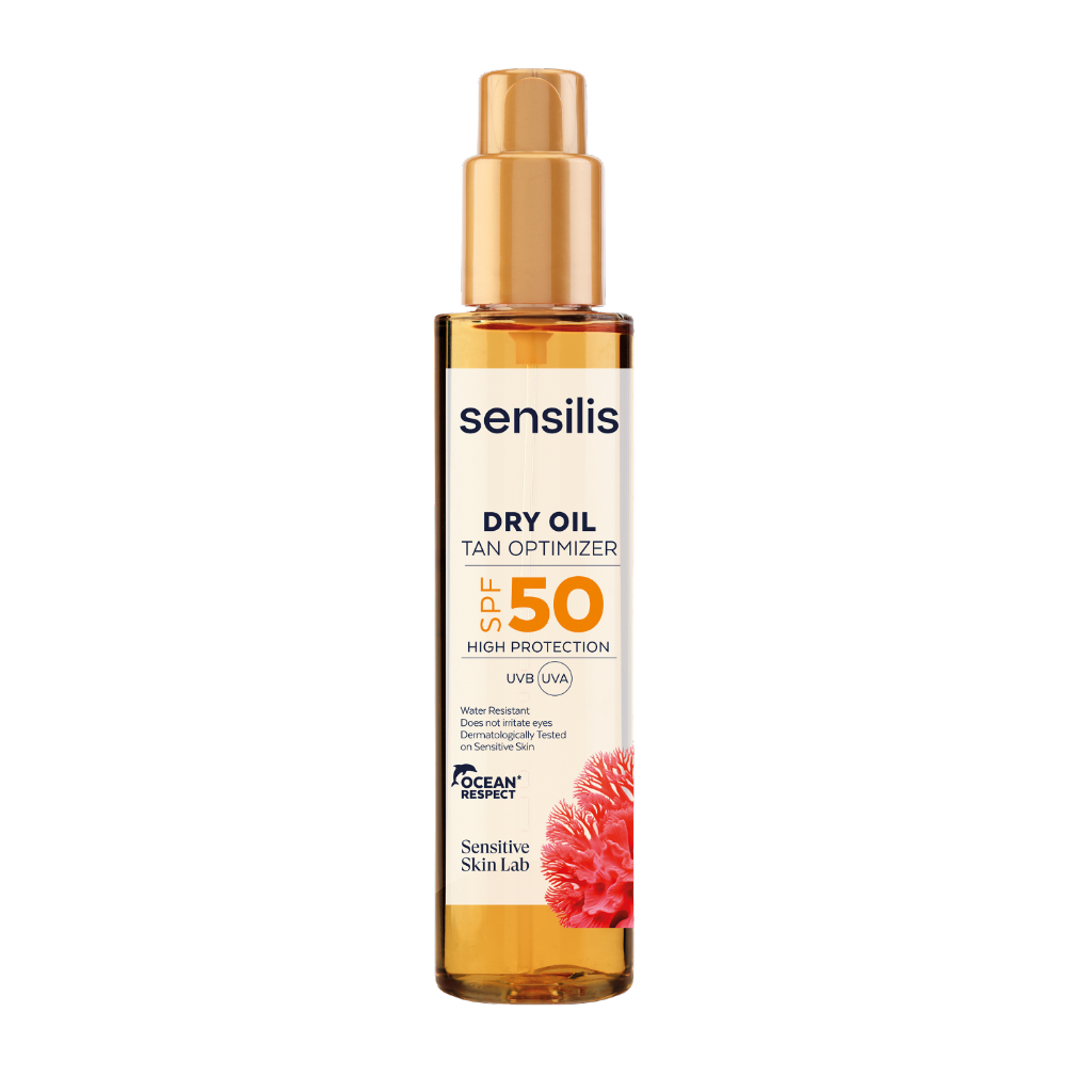 Optimizador del Bronceado protege la piel a la vez que realza un bronceado natural y luminoso con una textura ligera y de rápida absorción.
