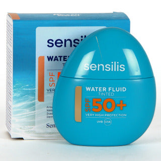 SENSILIS SOLAR FACIAL WATER FLUID TINTED SPF 50 50 ML