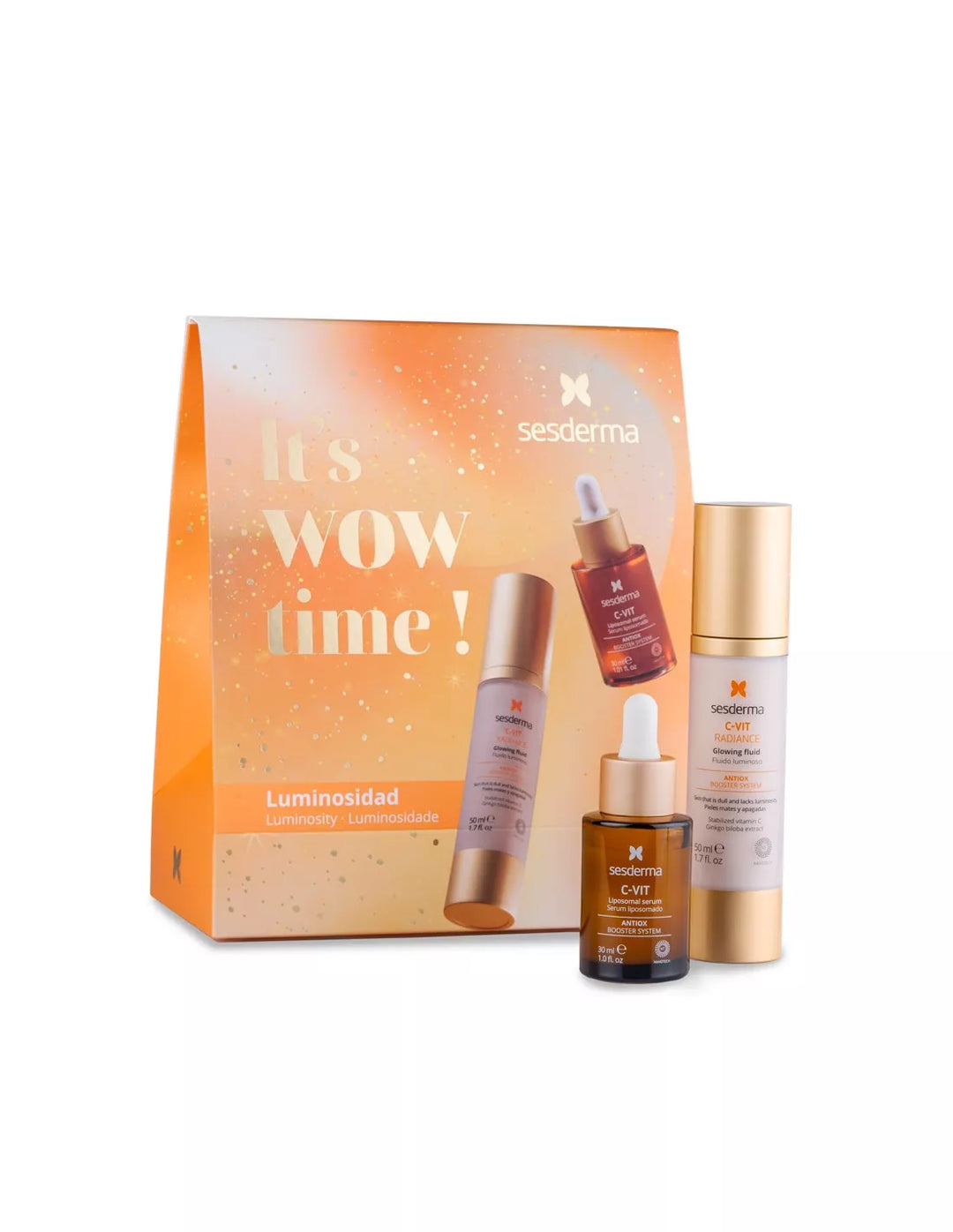 SESDERMA PACK LUMINOSIDAD CREMA+SERUM C-VIT5